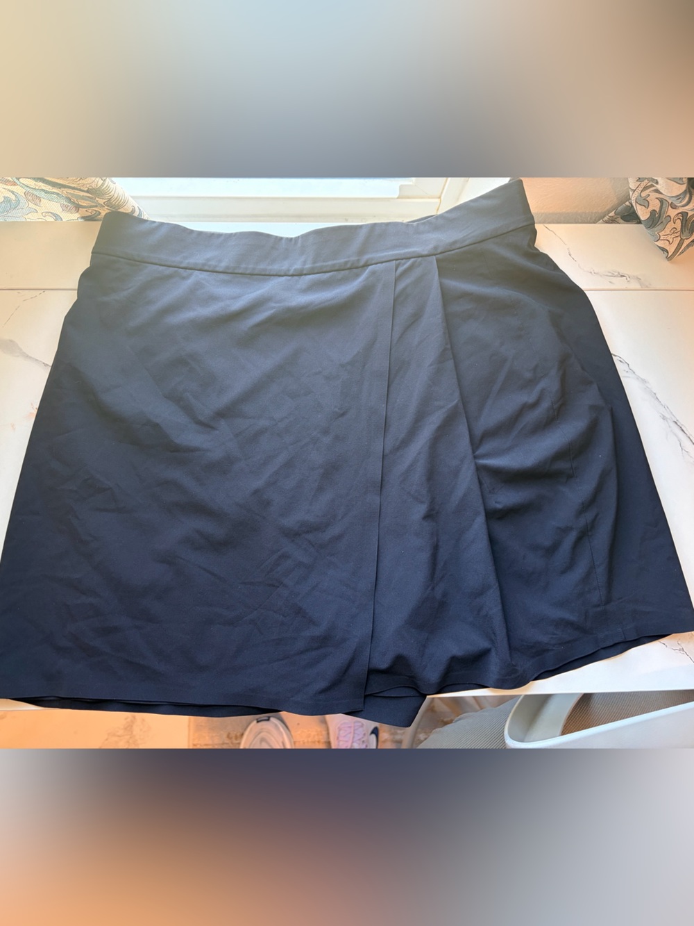 Athleta Black A-Line Skort NWOT Size 6